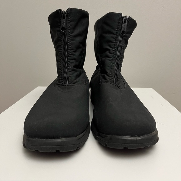 Canada Toe Warmers Womens Magic Black Ankle Boots Size 11 - Picture 6 of 9